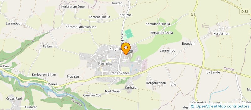 localisation de l'entreprise 919 103 242   LE FOLGOET