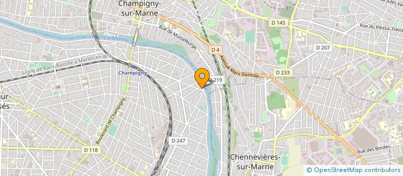 localisation de l'entreprise 919 110 817  à SAINT-MAUR-DES-FOSSES