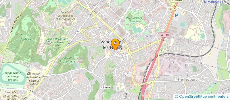 localisation de l'entreprise 919 115 238   VANDUVRE-LES-NANCY