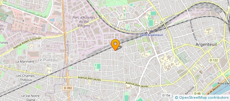 localisation de l'entreprise 919 115 675   ARGENTEUIL