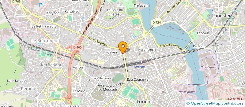 localisation de l'entreprise 919 124 024   QUIMPERLE