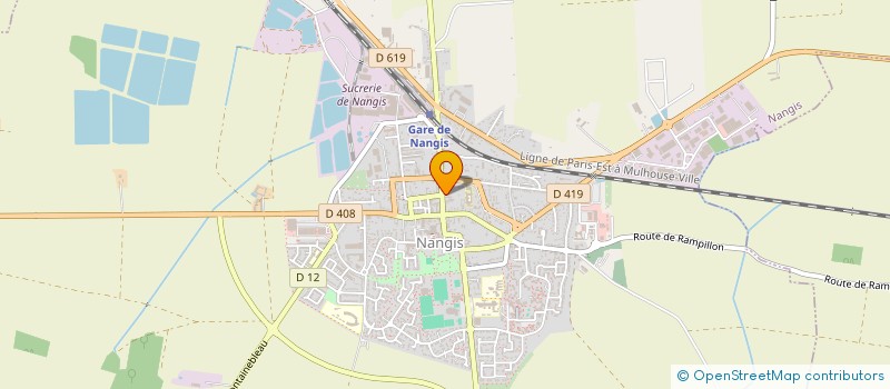 localisation de l'entreprise 919 125 385   NANGIS