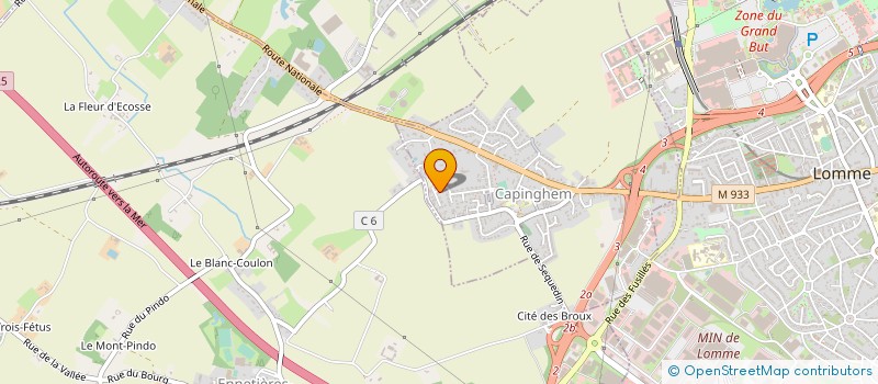 localisation de l'entreprise 919 127 498 à LILLE