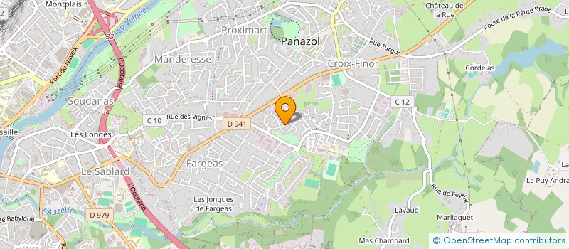 localisation de l'entreprise 919 127 506  à PANAZOL