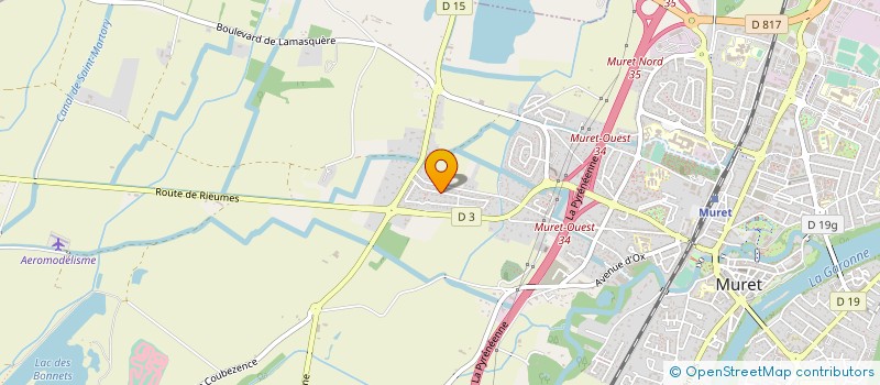 localisation de l'entreprise 919 128 959 à MURET