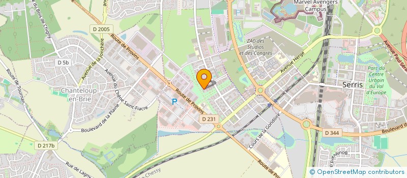 localisation de l'entreprise 919 131 029   DUCOS