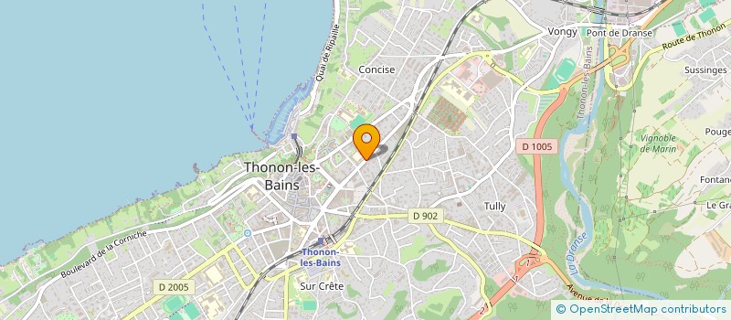 localisation de l'entreprise 919 144 436  à THONON-LES-BAINS