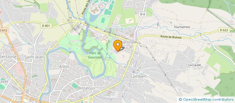 localisation de l'entreprise 919 154 864   CASTRES