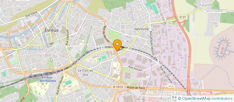 localisation de l'entreprise 919 156 216   EVREUX