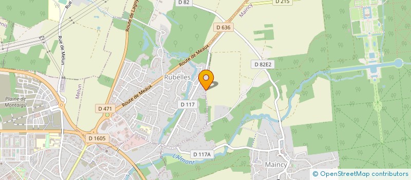 localisation de l'entreprise 919 156 646   RUBELLES