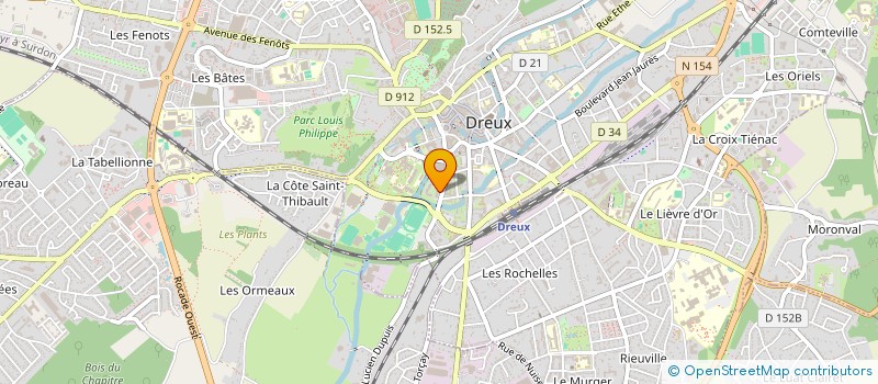 localisation de l'entreprise 919 156 869 à DREUX