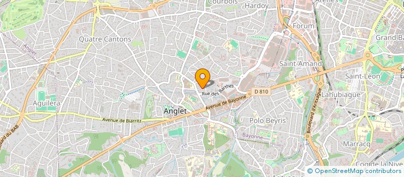 localisation de l'entreprise 919 176 586   ANGLET