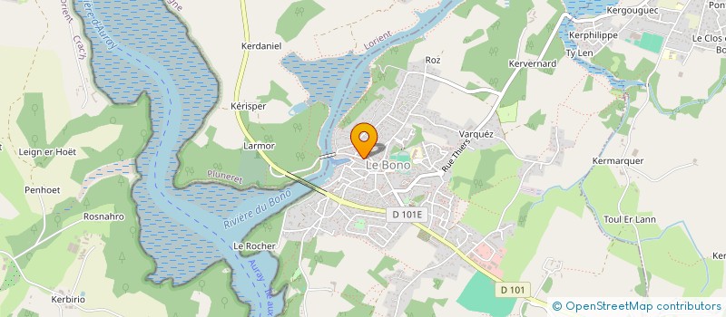 localisation de l'entreprise 919 197 814   LE BONO