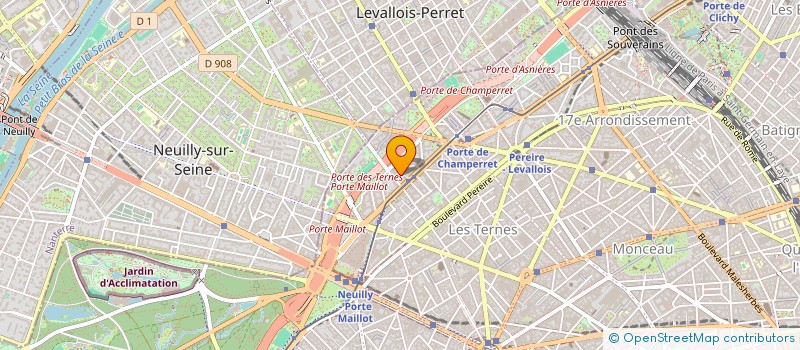 localisation de l'entreprise 919 201 814   PARIS