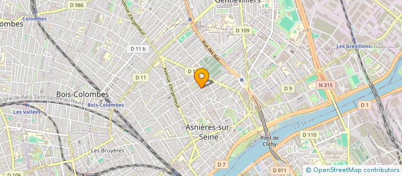 localisation de l'entreprise 919 204 222  à BOIS-COLOMBES
