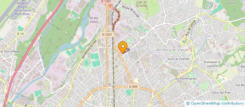 localisation de l'entreprise 919 206 219  à ANNECY