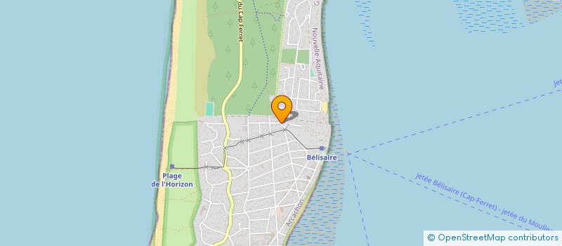 localisation de l'entreprise 919 211 367   LEGE-CAP-FERRET