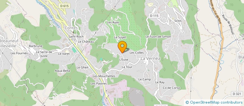 localisation de l'entreprise 919 215 889   CONTES