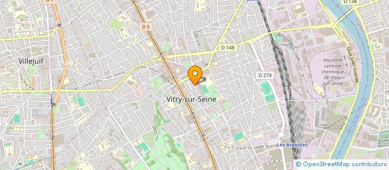 localisation de l'entreprise 919 224 998  à VITRY-SUR-SEINE
