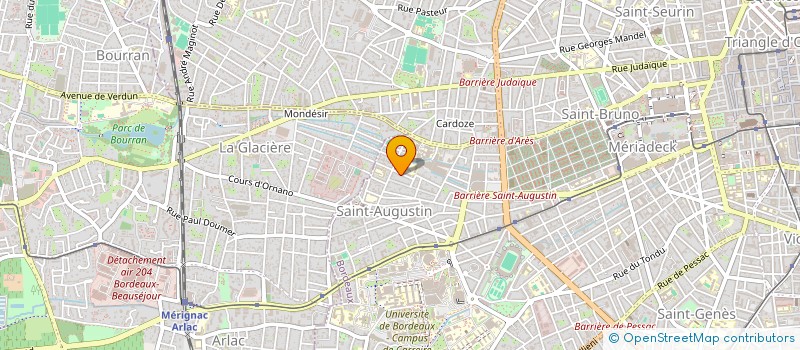 localisation de l'entreprise 919 228 874   BORDEAUX