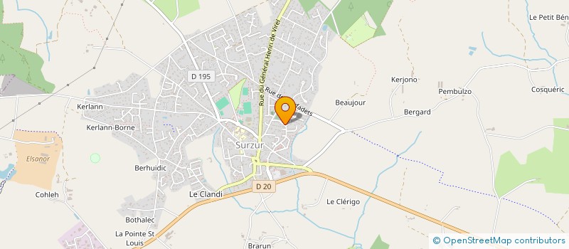 localisation de l'entreprise 919 244 095   SURZUR