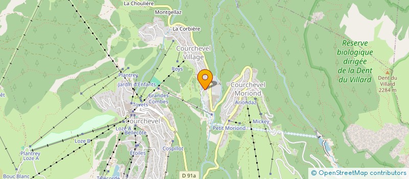 localisation de l'entreprise 919 247 478  à COURCHEVEL