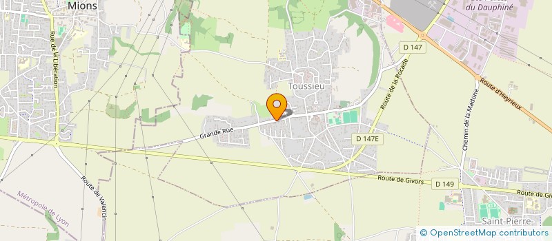 localisation de l'entreprise 919 251 447   MIONS