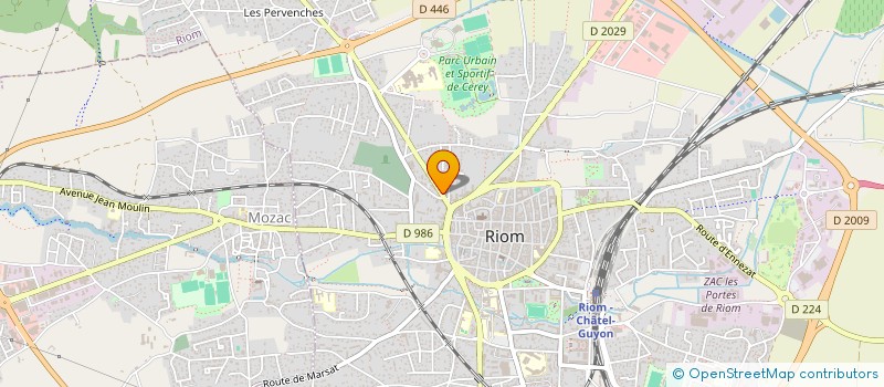 localisation de l'entreprise 919 252 411   RIOM