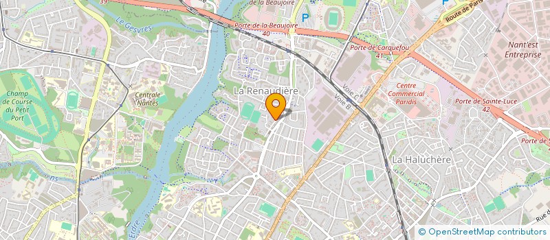 localisation de l'entreprise 919 253 435 à NANTES