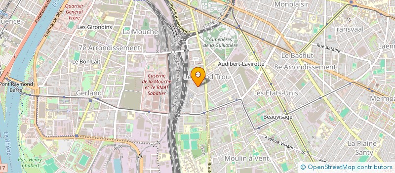 localisation de l'entreprise 919 254 201   LYON