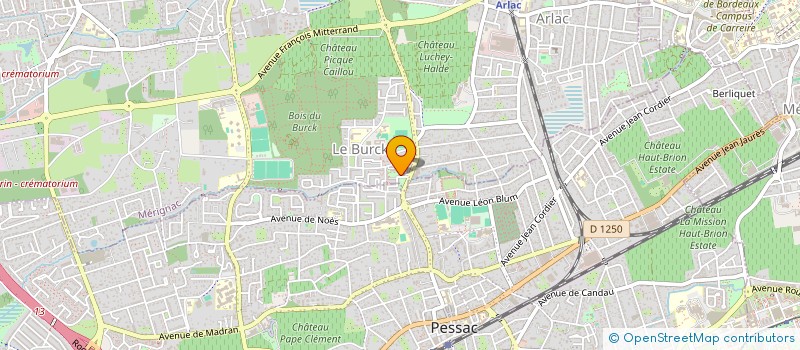 localisation de l'entreprise 919 255 216   MERIGNAC