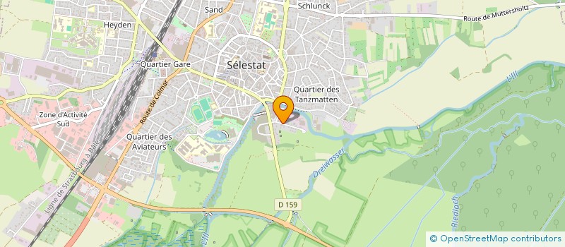 localisation de l'entreprise 919 259 598   SELESTAT