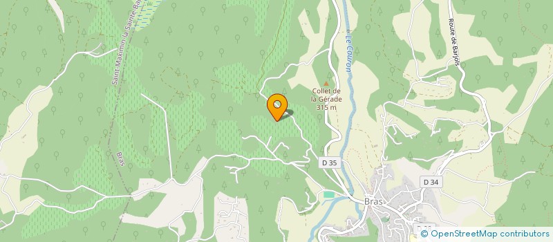 localisation de l'entreprise 919 270 413   BRAS