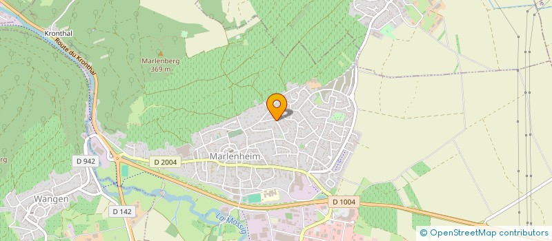 localisation de l'entreprise 919 271 411   MARLENHEIM