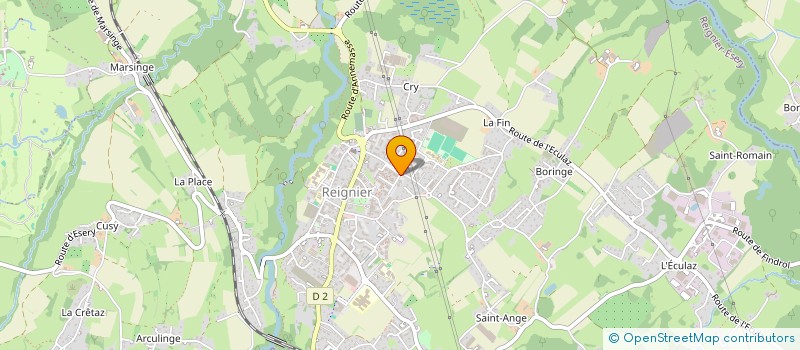 localisation de l'entreprise 919 279 422   REIGNIER-ESERY