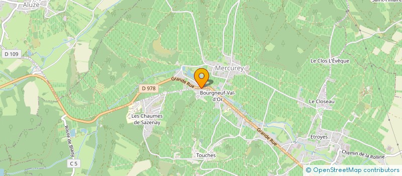 localisation de l'entreprise 919 286 484 à MERCUREY