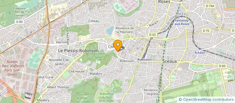 localisation de l'entreprise 919 296 152   LE PLESSIS-ROBINSON