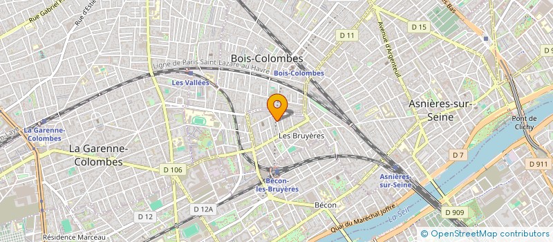 localisation de l'entreprise 919 299 727 à ASNIERES-SUR-SEINE