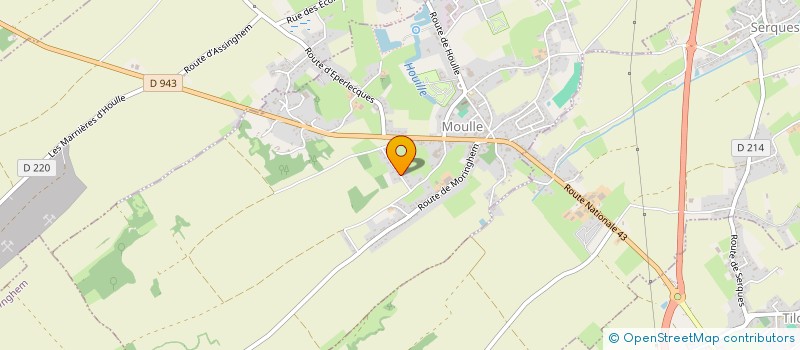 localisation de l'entreprise 919 306 183   MOULLE