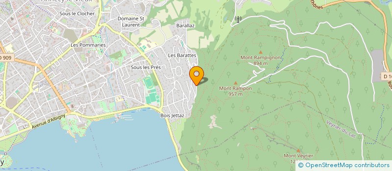 localisation de l'entreprise 919 311 480 à ANNECY
