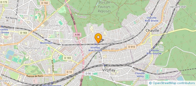 localisation de l'entreprise 919 320 838 à TRAPPES