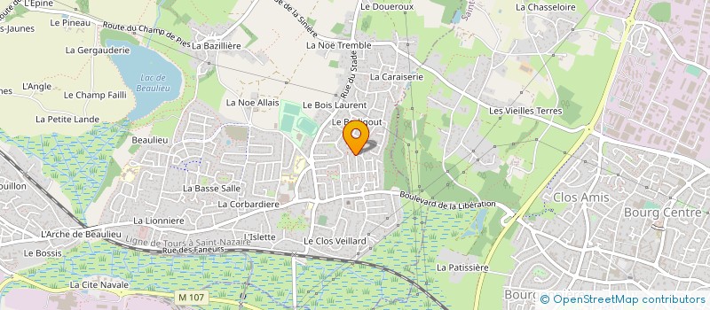 localisation de l'entreprise 919 323 204 à COUERON
