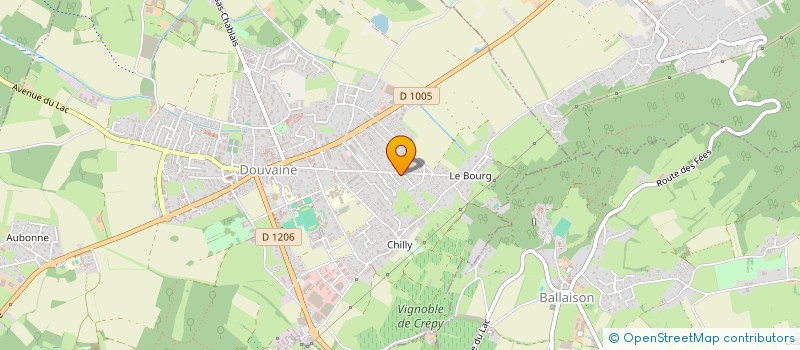 localisation de l'entreprise 919 326 744   DOUVAINE