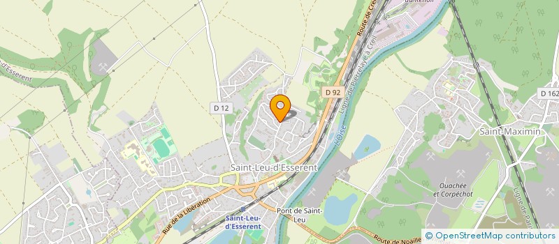 localisation de l'entreprise 919 327 676   ST LEU D ESSERENT