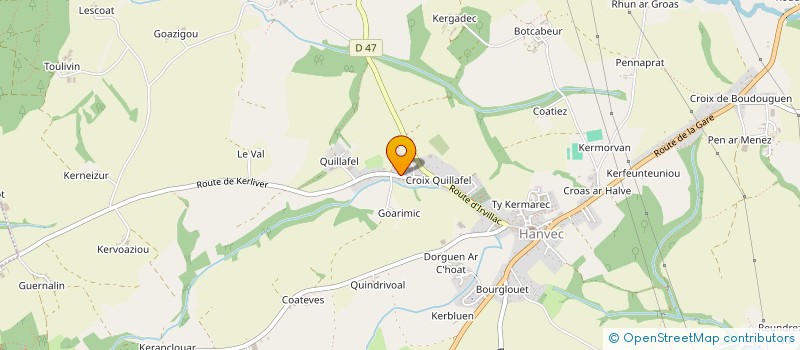 localisation de l'entreprise 919 335 448   HANVEC