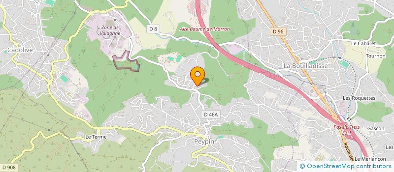 localisation de l'entreprise 919 358 473   PEYPIN