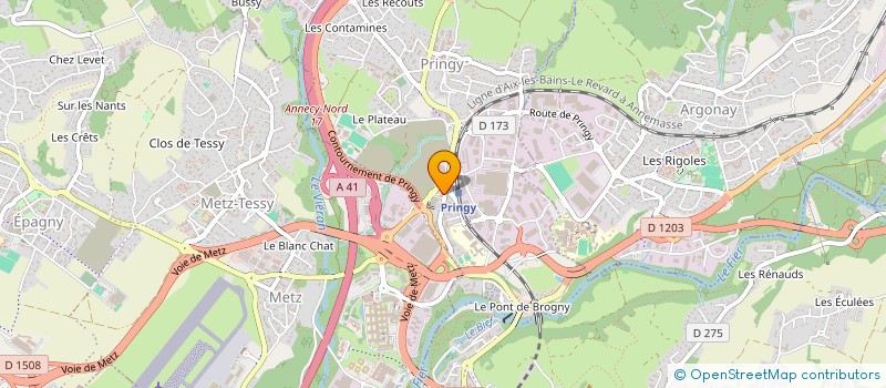 localisation de l'entreprise 919 365 155   ANNECY