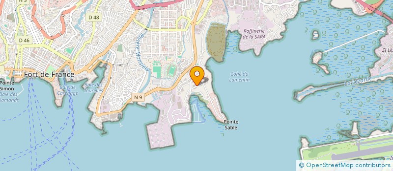 localisation de l'entreprise 919 389 478   LE LAMENTIN
