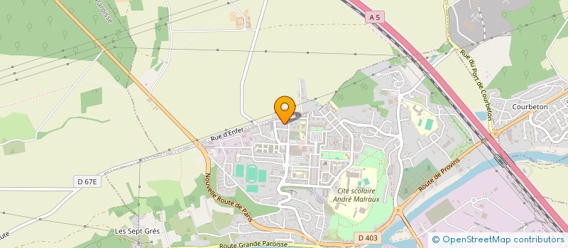 localisation de l'entreprise 919 396 812   MONTEREAU-FAULT-YONNE