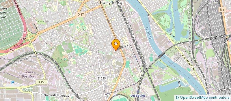 localisation de l'entreprise 919 406 405   CHOISY-LE-ROI